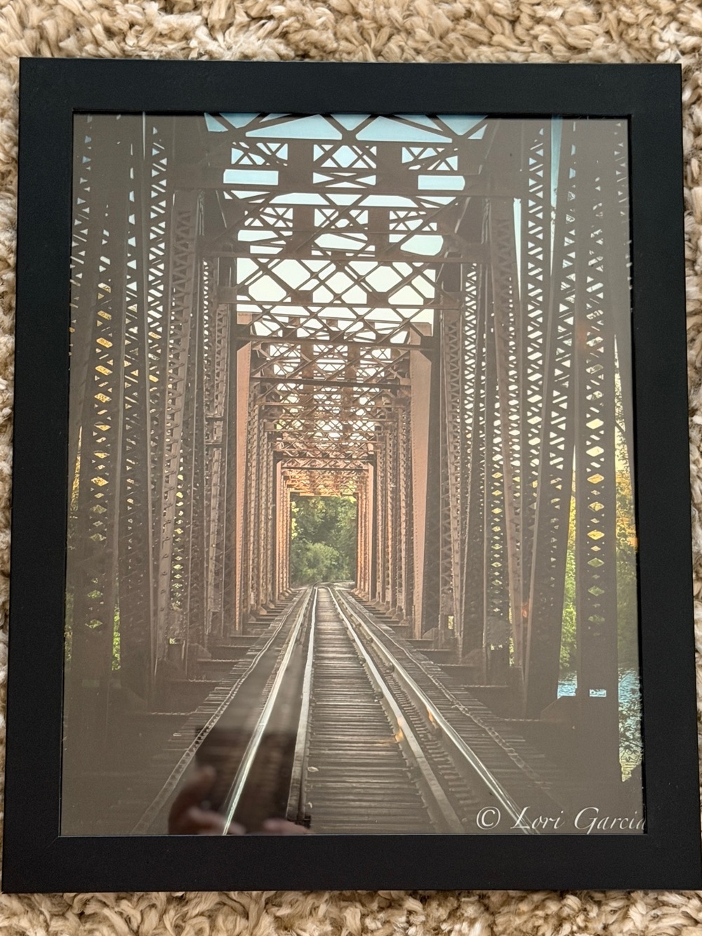 Warren, Pennsylvania Railroad Bridge Framed Print 11x14 | Fine Art Photography